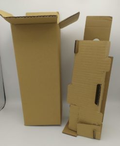 Doble capa y cámara de aire interior (Máxima protección para las botellas)